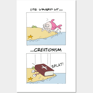 The Origin of Creationism Posters and Art